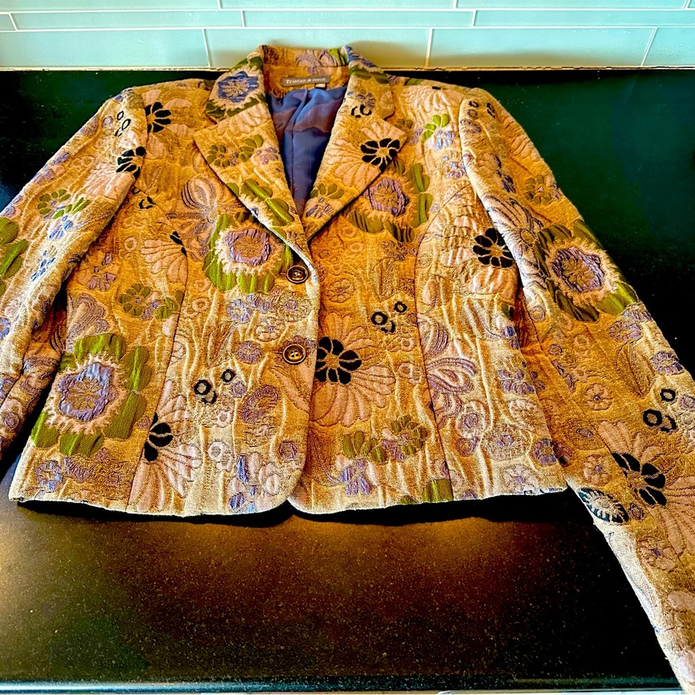 Beautiful print blazer